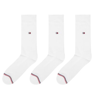 Tommy Hilfiger Hilfiger Bodywear Sports 3 Pack Mens Crew Socks