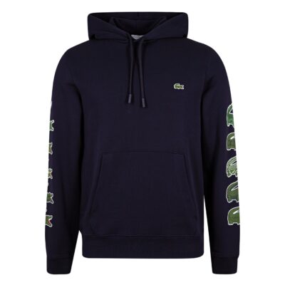 Lacoste Crocodile Print Hoodie