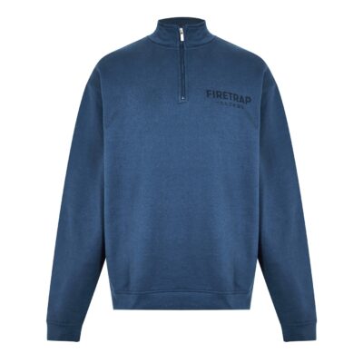 Firetrap Trnd 1/4Zip Sn34