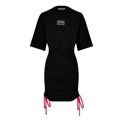 VERSACE JEANS COUTURE VJC Logo T Dress Ld33