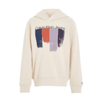 Calvin Klein Jeans Placed Brushstroke Hoodie