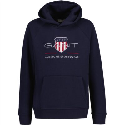 Gant Teens Archive Shield Hoodie