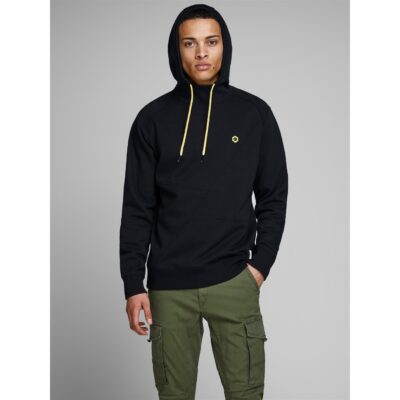 Jack and Jones Pinn Hooded Sweater Mens