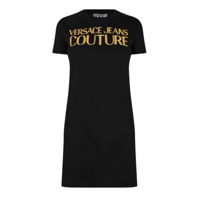 VERSACE JEANS COUTURE Jersey Basic Logo Dress