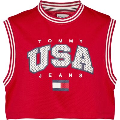 Tommy Jeans TJW CRP USA BASKETBALL TANK