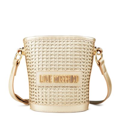 Love Moschino Weave Bucket Bag