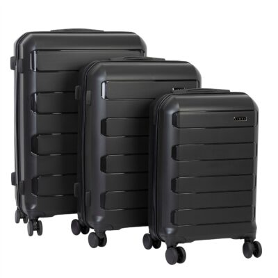 Linea Linea Monza Suitcase, PP Hard Suitcase, Travel Luggage, (22inch Cabine Friendly)