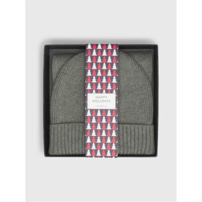 Tommy Hilfiger SMALL FLAG SCARF + BEANIE GP